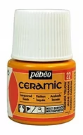Farby i media malarskie - PEBEO FARBY DO CERAMIKI 45ML ORANGE YELLOW - miniaturka - grafika 1