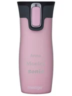 Kubki termiczne - Kubek termiczny z grawerem Contigo West Loop 470 ml - Różowy Mat - miniaturka - grafika 1
