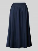 Spódnice - Spódnica midi z elastycznym pasem model ‘Sanya’ - miniaturka - grafika 1