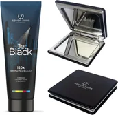 Balsamy i kremy do opalania - 7suns Jet Black Bronzer 250ml + Podwójne Lusterko Gratis - miniaturka - grafika 1
