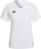 Bluzki damskie - Koszulka damska adidas Entrada 22 Tee biała HC0442-2XL - miniaturka - grafika 1