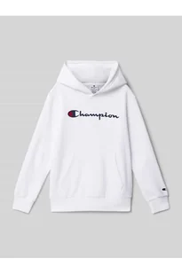 Bluza z kapturem z wyhaftowanym logo - Champion - Bluzy damskie - miniaturka - grafika 1