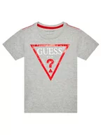 Koszulki dla chłopców - Guess T-Shirt L73I55 K8HM0 Szary Regular Fit - miniaturka - grafika 1