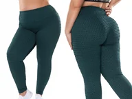 Legginsy - Damskie Legginsy Getry Sportowe Plus Size Antycellulitowe Rough Radical 2XL - miniaturka - grafika 1