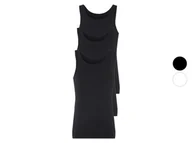 Koszulki męskie - LIVERGY® Podkoszulki męskie z bawełny, 3 sztuki - miniaturka - grafika 1