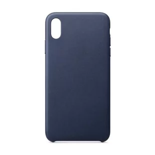 ECO Leather skórzane etui pokrowiec ze skóry ekologicznej iPhone 12 Pro Max granatowy - Etui i futerały do telefonów - miniaturka - grafika 1