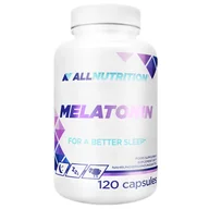 Witaminy i minerały dla sportowców - Allnutrition Melatonin, 120 kapsułek - miniaturka - grafika 1