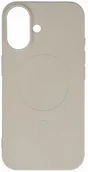 Etui i futerały do telefonów - ETUI LIQUID SILICONE CASE MAGSAFE NA IPHONE 16 - BEŻOWE - miniaturka - grafika 1