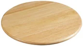 Deski do krojenia - Zassenhaus Deska do krojenia okrągła, obrotowa, kauczukowiec, 35 cm ZS-050264 - miniaturka - grafika 1