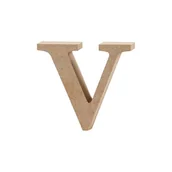 Pozostałe akcesoria dla plastyków - Creativ Company A/S Litera V, 8 cm - miniaturka - grafika 1