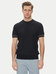 BOSS Sweter Jianfranco 50537642 Granatowy Regular Fit - Swetry męskie - miniaturka - grafika 1