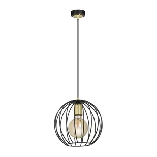 Emibig Albio lampa wisząca 1-punktowa czarna 144/1 - Lampy sufitowe - miniaturka - grafika 2