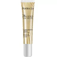 Kosmetyki pod oczy - Perfecta 24K Gold &amp; Rose Oil luksusowy krem przeciwzmarszczkowy pod oczy 15ml - miniaturka - grafika 1