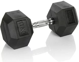 Hantla Hexagonalna Vivo 17,5 kg - Hantle i ciężarki - miniaturka - grafika 1