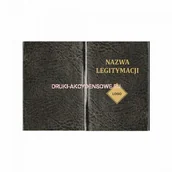 Druki akcydensowe - Legitymacja według wzoru klienta [LEG-U] - miniaturka - grafika 1