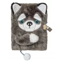 St. Majewski Pamiętnik z kłódką A5/96K Włochacz MLF Dog - Przybory szkolne - miniaturka - grafika 1
