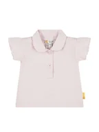 Kaftaniki dla niemowląt - Steiff Koszulka polo w kolorze jasnoróżowym - miniaturka - grafika 1