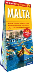 Comfort!map map&guide XL Malta 2w1 - Atlasy i mapy Comfort!map map&guide XL Malta 2w1 - Atlasy i mapy - miniaturka - grafika 1