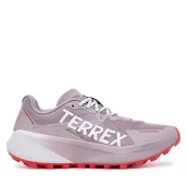 Buty trekkingowe damskie - Buty do biegania adidas Terrex Agravic 3 JP9799 Fioletowy - miniaturka - grafika 1