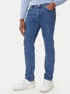 Spodnie męskie - BOSS Jeansy Delaware 50544629 Niebieski Slim Fit - miniaturka - grafika 1