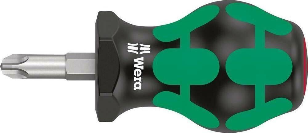 Wera Wkrętak krótki gaźnikowiecdo śrub z gniazdem krzyżowym PH Wera