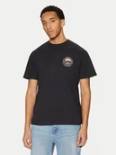 Koszulki męskie - Quiksilver T-Shirt Landscapes EQYZT07917 Czarny Regular Fit - miniaturka - grafika 1