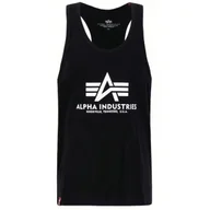 Odzież taktyczna i umundurowanie - Tank Top Alpha Industries BB Basic 116513 03 - Czarny - miniaturka - grafika 1