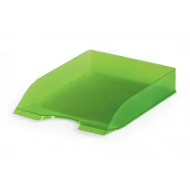 Durable BASIC TACKA NA DOKUMENTY A4 ZIELONA TRANSP - Półki na dokumenty - miniaturka - grafika 1