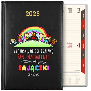 KALENDARZ PLANNER A5 2025 PREZENT DLA PRZEDSZKOLANKI ZAKOŃCZENIE ROKU IMIĘ - Notesy i bloczki - miniaturka - grafika 1