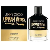 Wody i perfumy męskie - Jimmy Choo, Urban Hero Gold Edition, woda perfumowana, 100 ml - miniaturka - grafika 1