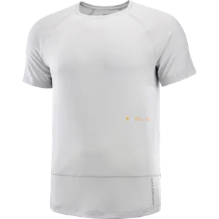 KOSZULA SALOMON CROSS RUN SS TEE GFX M C21956 - Koszulki sportowe męskie - miniaturka - grafika 1