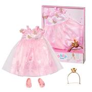 Domki dla lalek - Ubranko Sukienka księżniczki Deluxe dla lalki Baby Born 43 cm - miniaturka - grafika 1