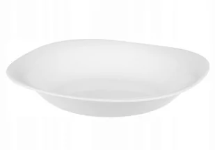 Talerz QUADRO głęboki 23 cm biały - Talerze - miniaturka - grafika 1