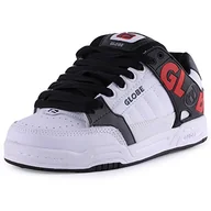 Koszulki i topy damskie - Globe Unisex dla dzieci Tilt High-Top, wielokolorowa - Wielokolorowy 11737 White Black Tpr - 32.5 EU - miniaturka - grafika 1