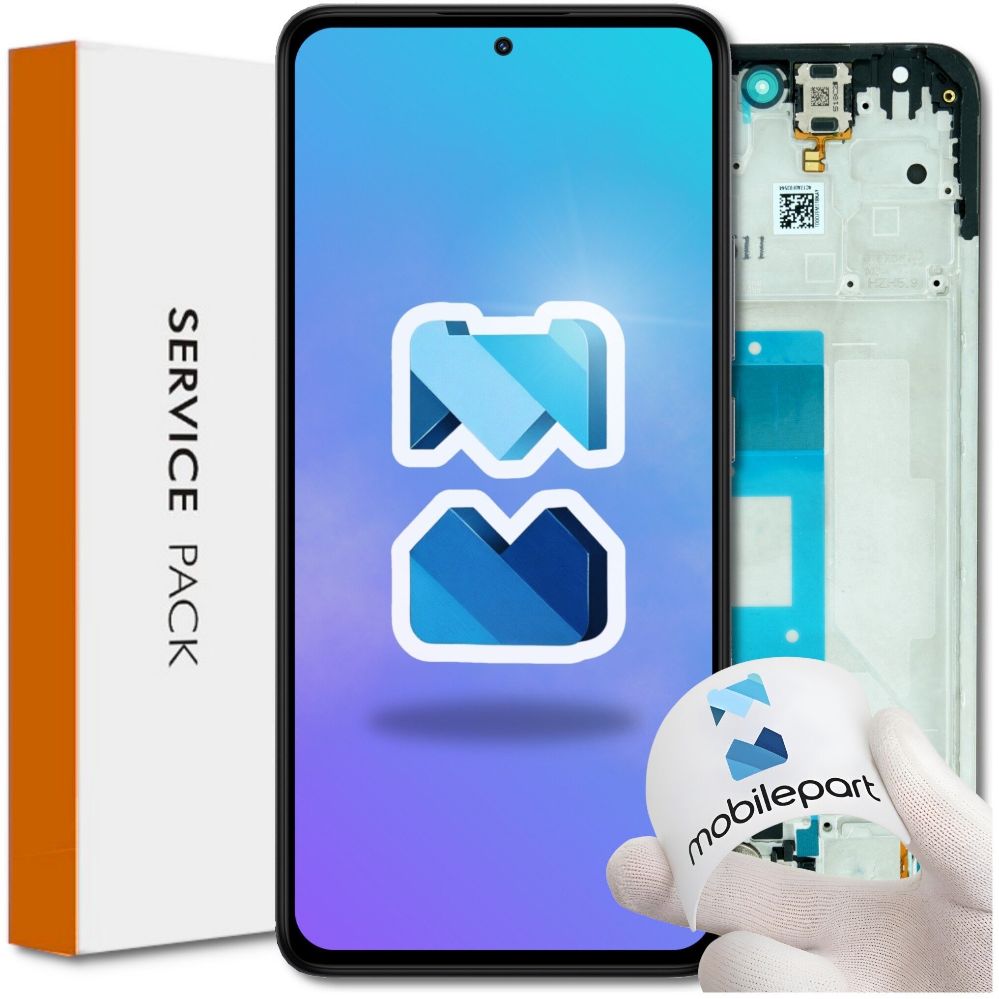 Wyświetlacz do Xiaomi Redmi Note 14 4G LCD Ekran Ramka Oryginał Mobilepart