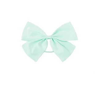 Nike Bow gumka do włosów dla kobiet w kolorze miętowym/białym, rozmiar: ONE SIZE, N.100.1764.305.OS - Ozdoby do włosów - miniaturka - grafika 1