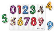 Puzzle - Melissa & Doug puzzle drewniane Odkrywaj liczby - miniaturka - grafika 1