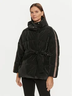EA7 Emporio Armani Kurtka zimowa 6DTK02 TNDMZ 1200 Czarny Oversize - Kurtki damskie - miniaturka - grafika 1