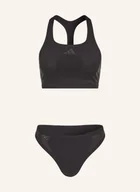 Stroje kąpielowe - Adidas Góra Od Bikini Bustier Lanelux schwarz - miniaturka - grafika 1