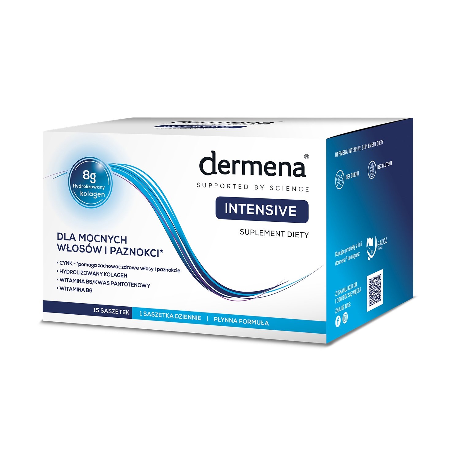 Dermena Intensive płyn 15 sasz. x 20 ml