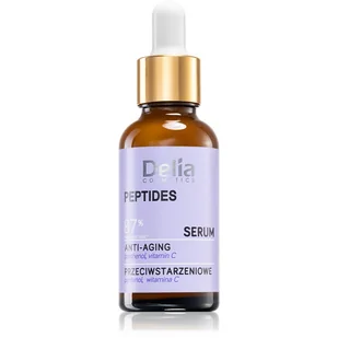Delia Cosmetics PEPTYDY Serum przeciwstarzeniowe do twarzy,szyi i dekoltu na dzień i noc 30ml - Pozostałe kosmetyki do pielęgnacji twarzy - miniaturka - grafika 1