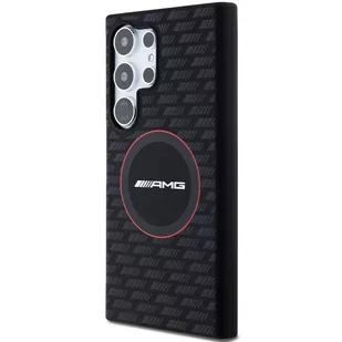 AMG AMHMS24L23SMRK S24 Ultra S928 czarny/black hardcase Silicone Carbon Pattern MagSafe - Etui i futerały do telefonów - miniaturka - grafika 2