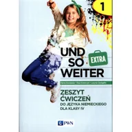 Podręczniki dla szkół podstawowych - Wydawnictwo Szkolne PWN und so weiter Extra 1 Zeszyt ćwiczeń do języka niemieckiego dla klasy 4 Kozubska Marta, Krawczyk Ewa, Zastąpiło Lucyna - miniaturka - grafika 1