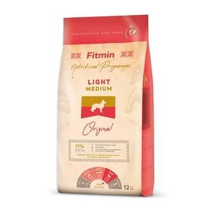 FITMIN program Light Medium Original 12 kg - Sucha karma dla psów - miniaturka - grafika 1