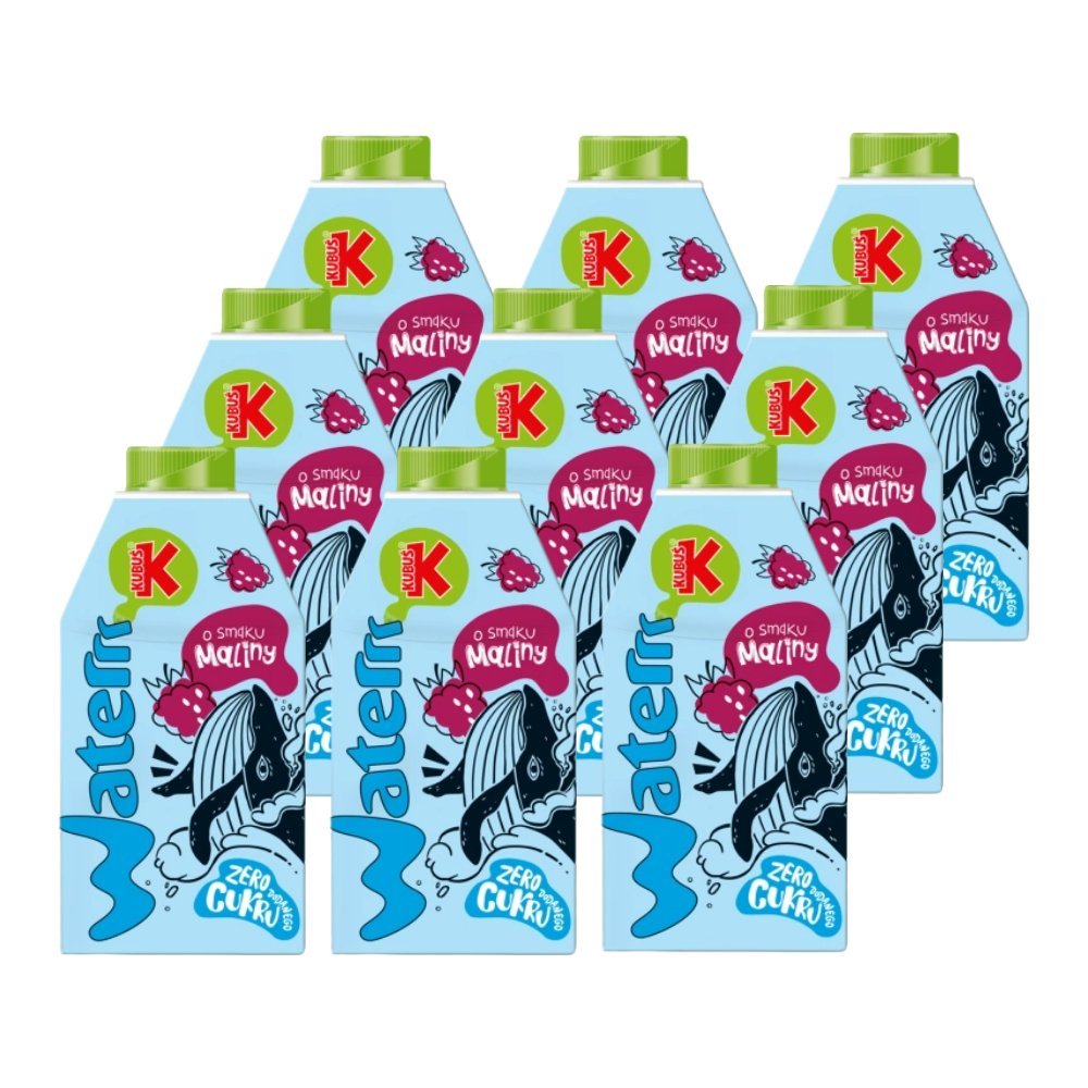 Kubuś Waterr Malina kartonik 500ml x 6szt