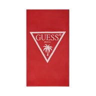 Ręczniki - Ręcznik plażowy Guess E5GZ14 SG00P Czerwony - miniaturka - grafika 1