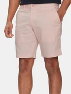 Spodenki męskie - Tommy Hilfiger Szorty materiałowe Brooklyn MW0MW23563 Różowy Regular Fit - miniaturka - grafika 1