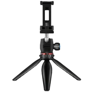 Uchwyt na telefon Alogy Mini Tripod Trójnóg Liginn do robienia zdjęć do telefonu kamery GoPro lampy ring 1/4 Czarny - Statywy fotograficzne - miniaturka - grafika 7