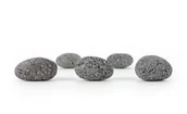 Dekoracje do akwarium - Lawa czarna otoczaki pebbles 2-3cm 1 kg - miniaturka - grafika 1