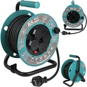 Akcesoria do elektronarzędzi - PRZEDŁUŻACZ BĘBNOWY  15 m 4 GNIAZDA KS CR-15M Könner&Söhnen KS - miniaturka - grafika 1